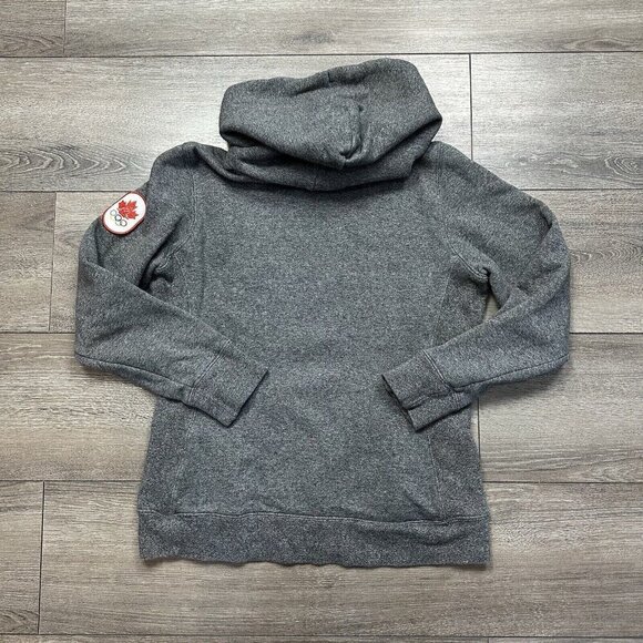 Hudson Bay Co. Canada Size M Women’s Hoodie Sweatshirt Olympics Gray - Picture 2 of 7